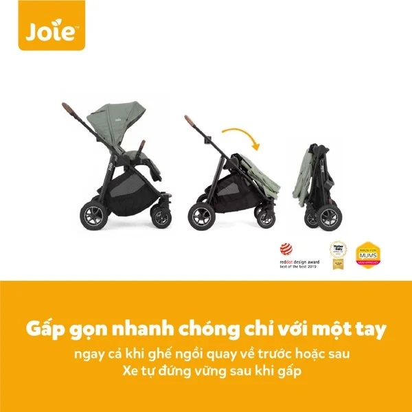 Xe Đẩy Joie Aeria Versatrax Laurel